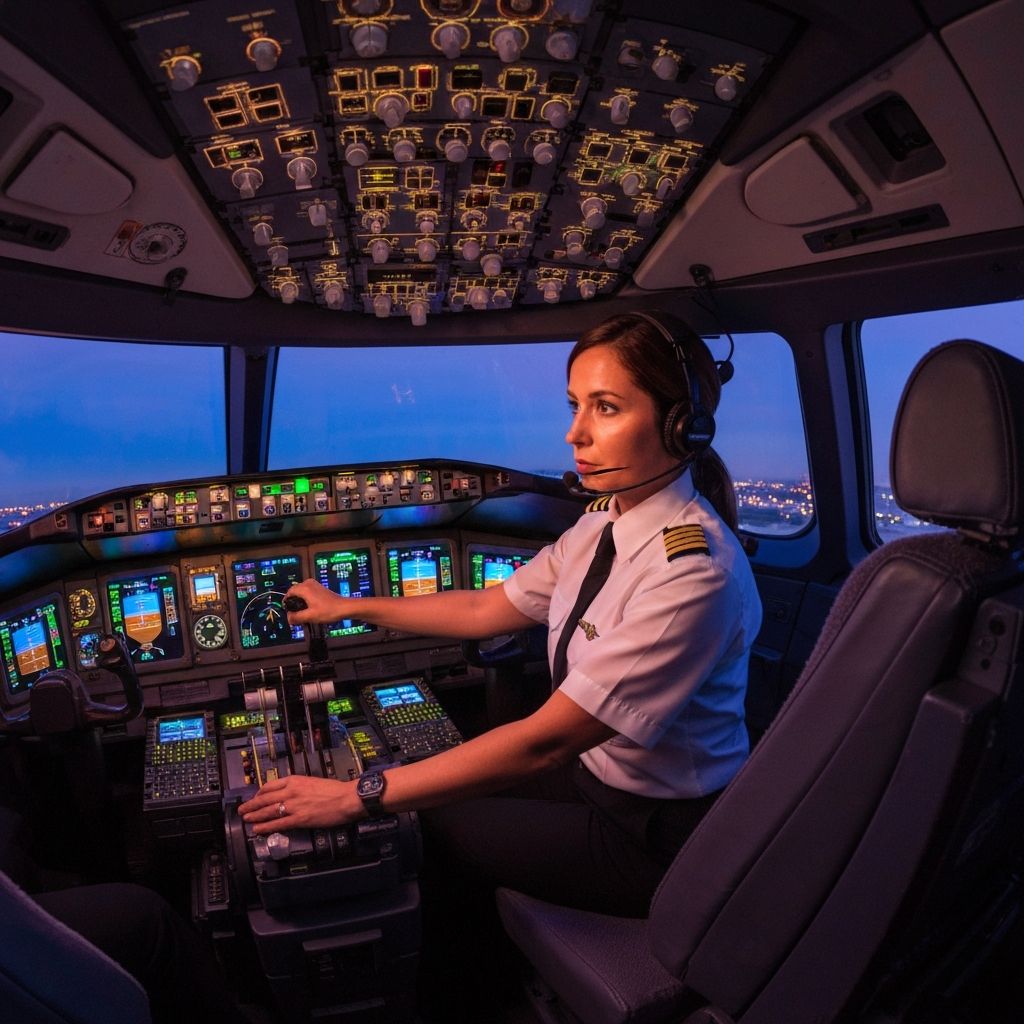 Commercial pilot training